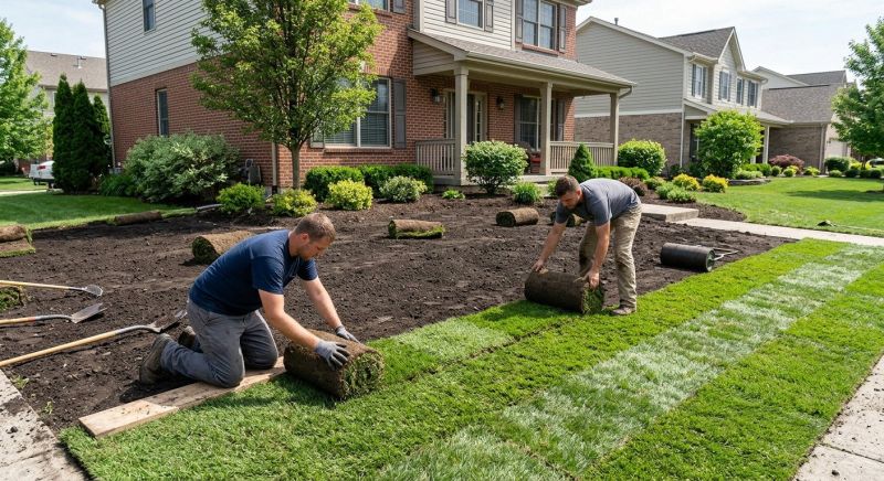 Centipede Sod Installation in Aiken, SC